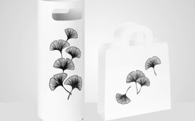 Magazine rack and umbrella stand BILOBA-BILOBA2