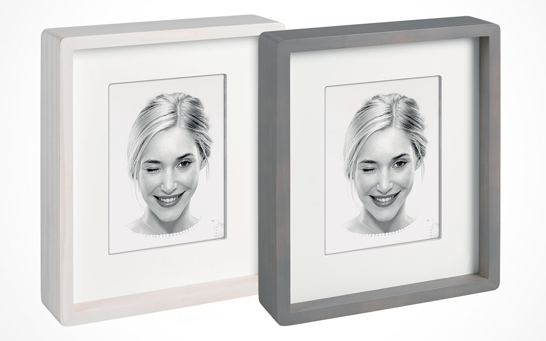 cornice milo 70x100 cm legno bianco
