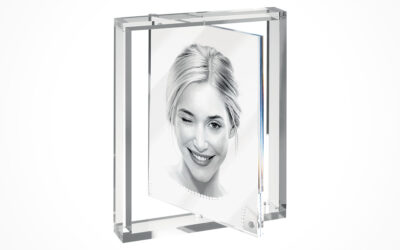 Doubleface acrylic photo frame A1455